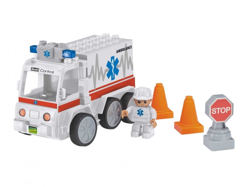 Autíčko REVELL 23013 JUNIOR - Ambulance - 27 MHz