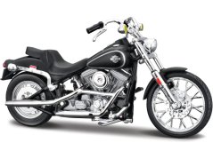 Maisto Harley-Davidson FXST Softail 1984 1:18 matně černá