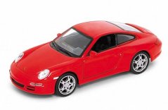 Welly - Porsche 911 (997) Carrera S 1:34 červené
