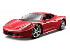 Bburago Ferrari 458 Italia 1:24 červená