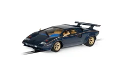 Lamborghini Countach - Walter Wolf - Blue And Gold - Autíčko SCALEXTRIC C4411