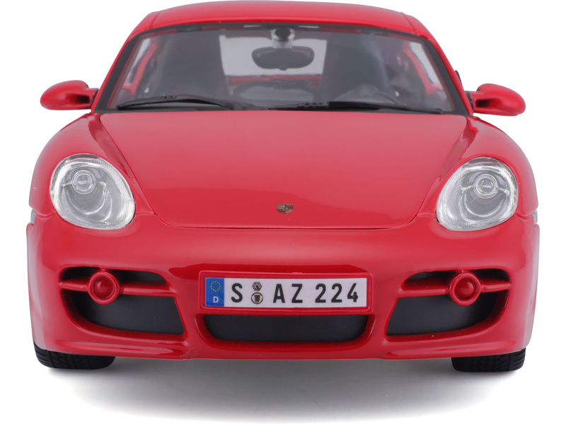 Maisto Porsche Cayman S 1:18 červená