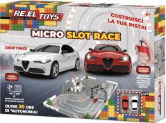 Autodráha Re.el Toys Micro Slot RACE Alfa 1:87