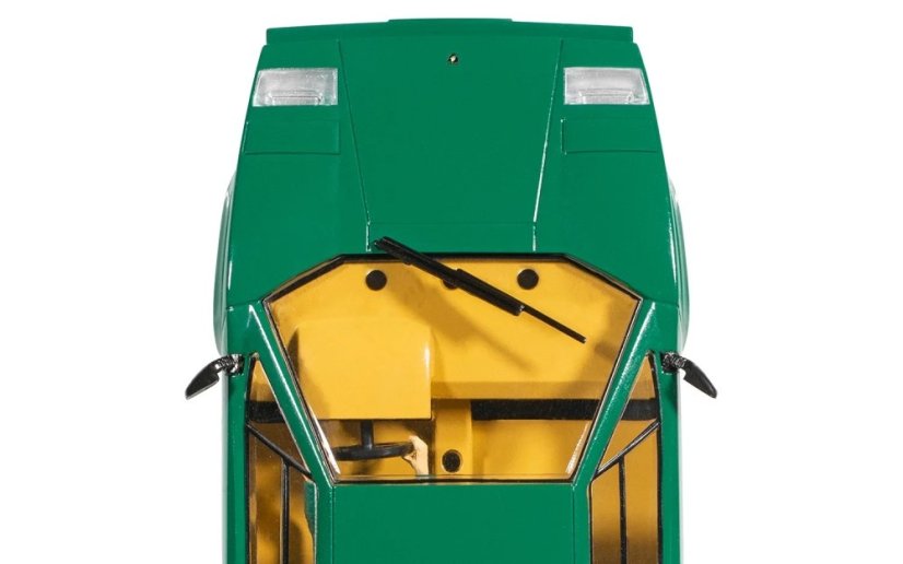 Lamborghini Countach - Green - Autíčko SCALEXTRIC C4500