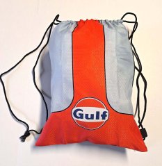 Gulf Racing Drawstring Backpack