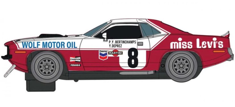 Chrysler Hemicuda - Spa 24 Hours 1973 - Autíčko SCALEXTRIC C4247