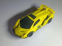 Supersport 1:43, na autodráhu - žlutý