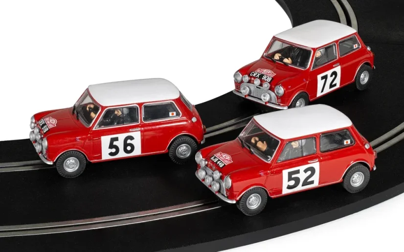 Monte Carlo Rally Mini - Triple Car Pack 1969 - Scalextric C4488A