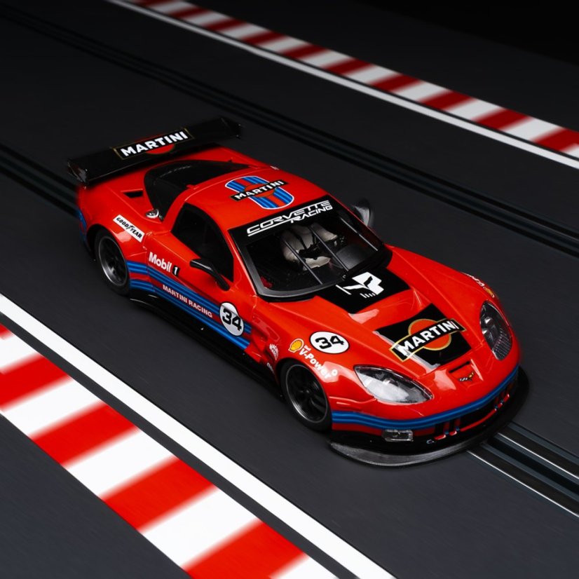 CORVETTE C6.R MARTINI LIVERY RED #34 -0535SW