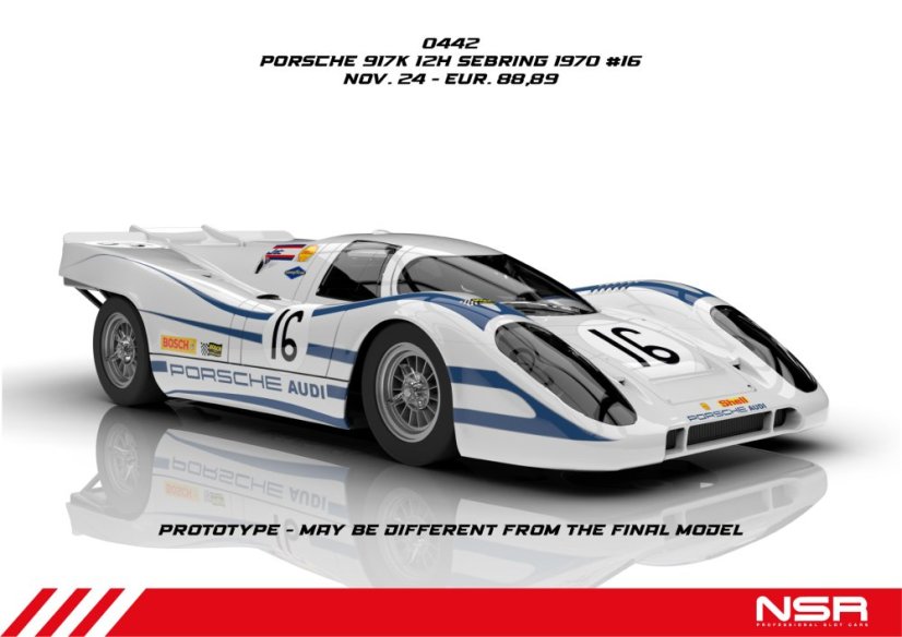 PORSCHE 917K 12H SEBRING 1970 #16