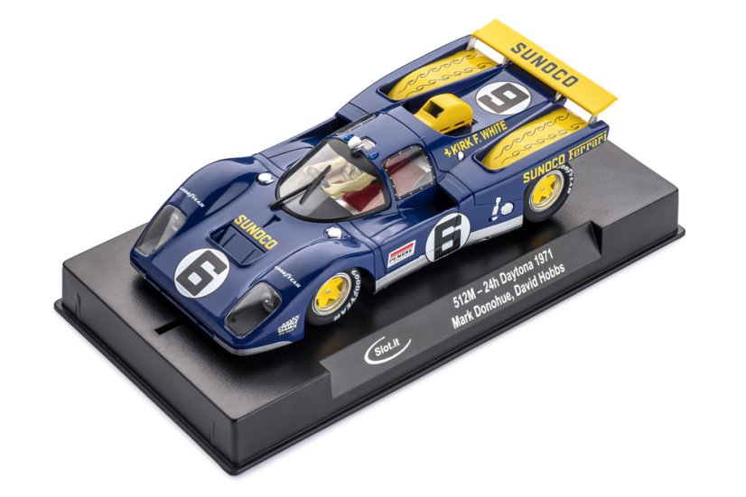 Auto SlotIt Ferrari 512M - n.6 24h Daytona 1971