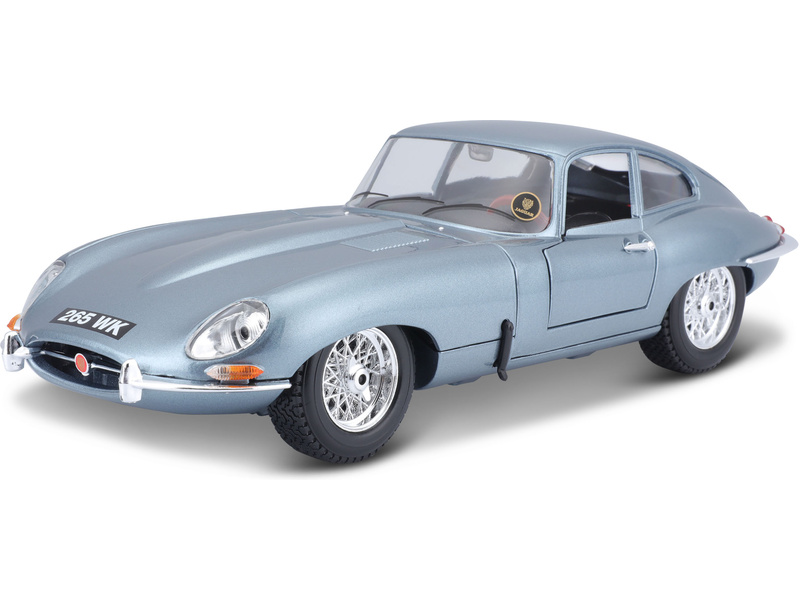 Bburago Jaguar E-type Coupe 1:18 modrá