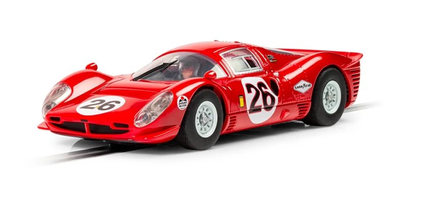 1967 Daytona 24 Triple Pack Ferrari - Autíčko SCALEXTRIC C4391A