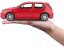 Maisto Volkswagen Golf R32 1:24 červená