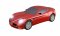 Auto Teknotoys Alfa Romeo 8C, 1:43, červená, na autodráhu