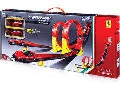 Bburago 1:43 Ferrari Dual Loop + 2x auto