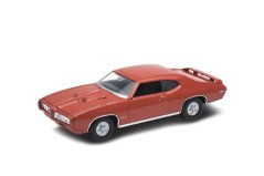 Welly1969 Pontiac GTO 1:34 červený