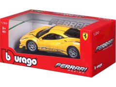Bburago Ferrari 488 Challenge 1:24 žlutá