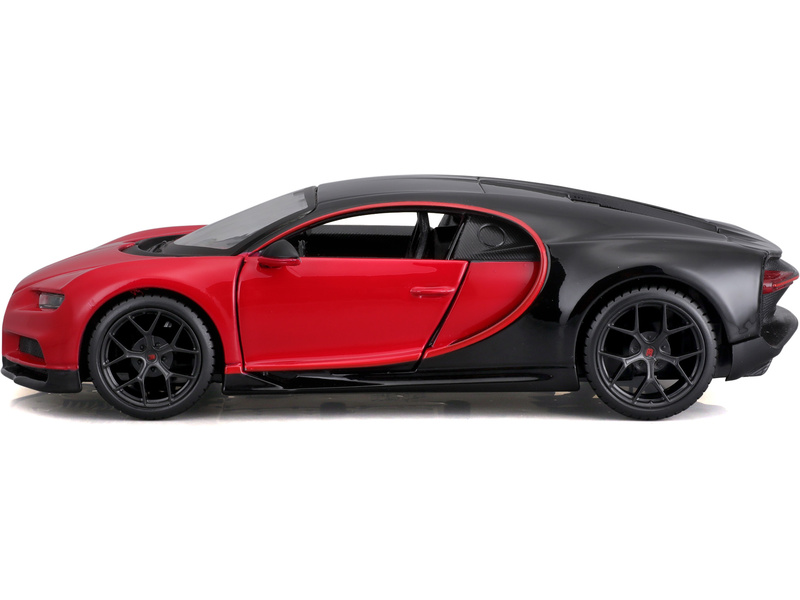 Maisto Bugatti Chiron Sport 1:24 červeno-černá