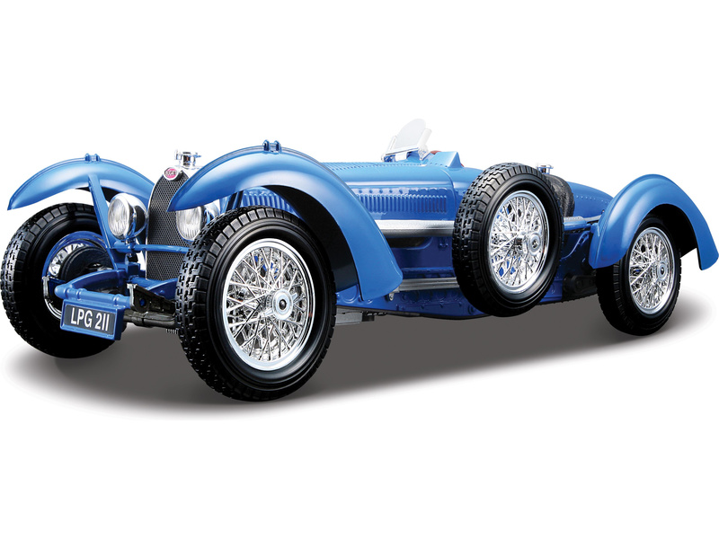 Bburago Bugatti Type 59 1934 1:18 modrá