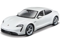 Maisto Porsche Taycan Turbo S 1:44 bílá