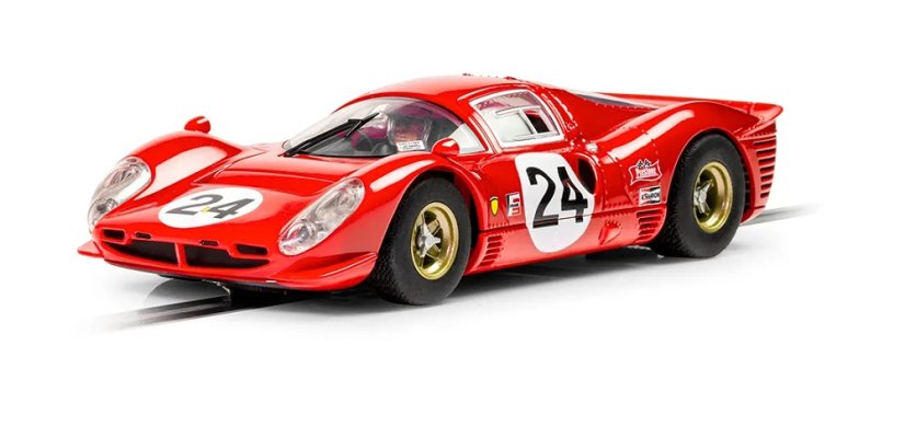 1967 Daytona 24 Triple Pack Ferrari - Autíčko SCALEXTRIC C4391A