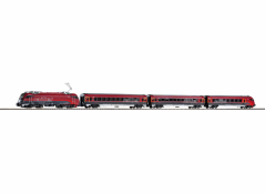 Piko Set lokomotiva Railjet RH 1216 s 3 vagónky ÖBB V - 58132