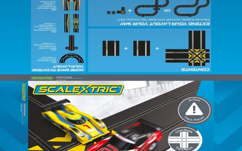 Scalextric Křižovatka