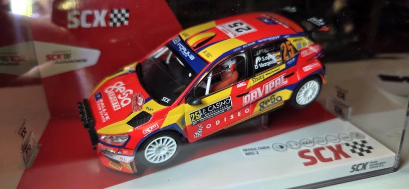 SCX Classic Škoda Fabia WRC2 - Pepe López