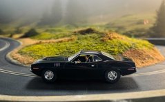 Autíčko Film & TV SCALEXTRIC C4595 - John Wick Plymouth Barracuda - John Wick Chapter 4 (1:32)