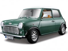 Bburago Mini Cooper 1969 1:18 zelená