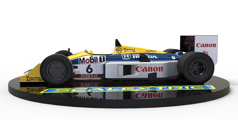 F1 Williams FW11 - Nelson Piquet 1987 World Champion - SCALEXTRIC C4309