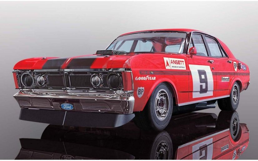 Ford XY Falcon - ATCC 1973 Winner - Alan Moffat - Autíčko SCALEXTRIC C4028