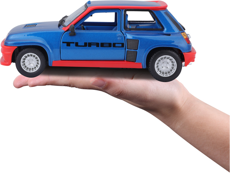 Bburago Renault 5 Turbo 1:24 modrá