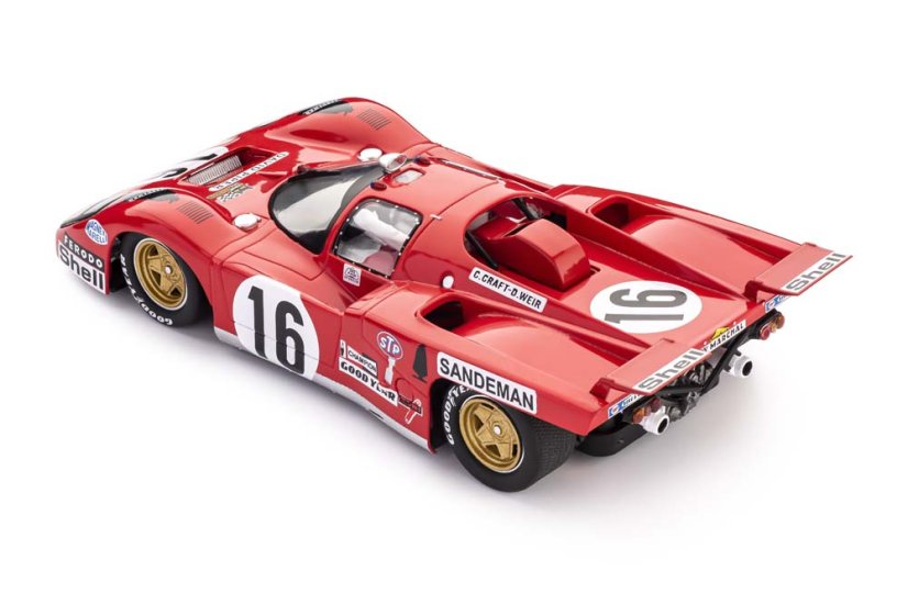 Auto SlotIt Ferrari 512M n16 LeMans 1971