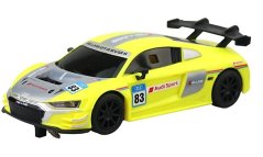 Audi R8 LMS GT3 EVO II žluté na autodráhu 1:43