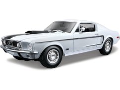 Maisto Ford Mustang GT Cobra Jet 1968 1:18 bílá