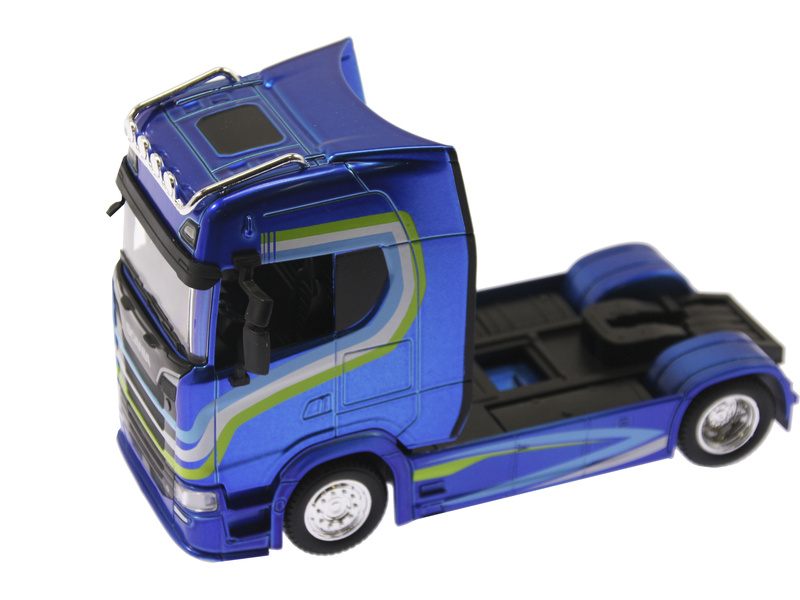 Bburago Scania 770S 1:43 modrá