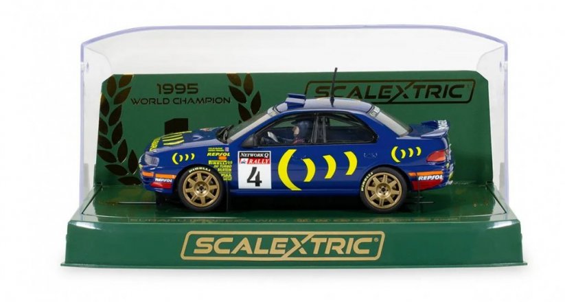 Subaru Impreza WRX - Colin McRae 1995 World Champion Edition  - Autíčko SCALEXTRIC C4428