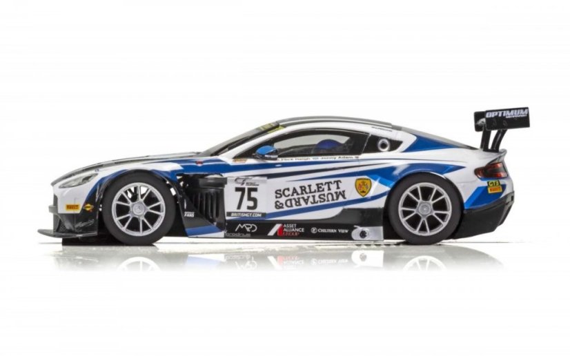 Aston Martin GT3 - British GT 2018 - Flick Haigh, Johnny Adam - Autíčko SCALEXTRIC C4027