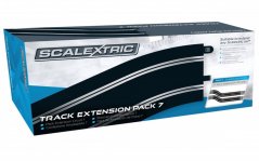 Rozšíření trati SCALEXTRIC C8556 - Track Extension Pack 7 - 4 X Straights & 4 X R4 Curves