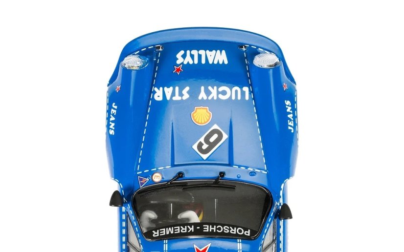 Porsche 911 Carrera RSR 3.0 - Wallys Jeans - Autíčko SCALEXTRIC C4398