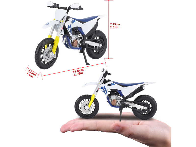 Bburago Husqvarna FS 450 Supermoto 1:18