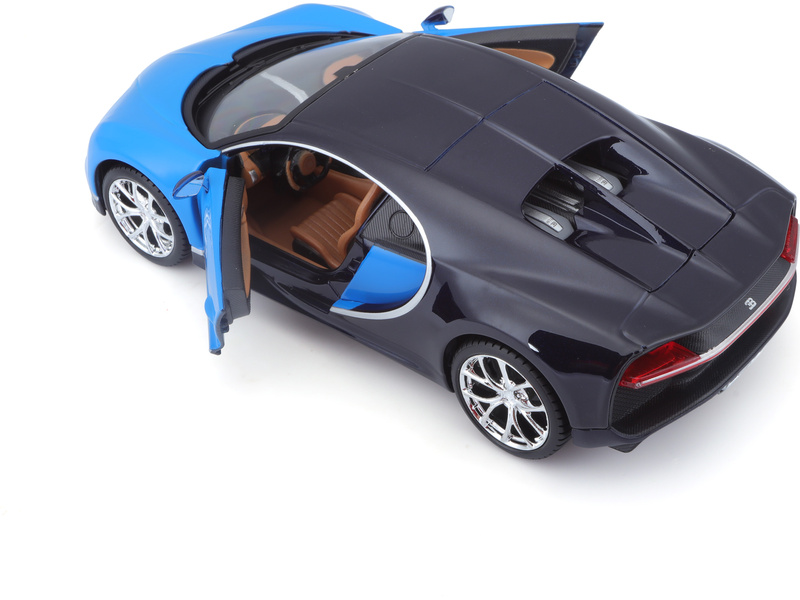 Maisto Bugatti Chiron 1:24 modrá