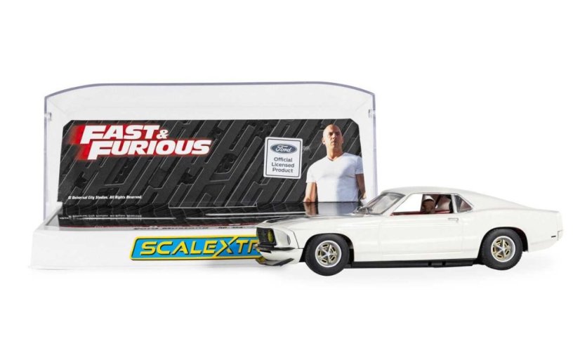 Autíčko Film & TV SCALEXTRIC C4664 - Ford Mustang - Fast And Furious 6 (1:32)