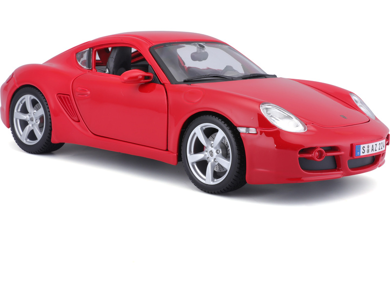 Maisto Porsche Cayman S 1:18 červená