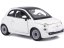 Bburago Fiat 500 2007 1:24 bílá