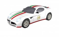 Auto Teknotoys Alfa Romeo 8C Italia, 1:43, na autodráhu