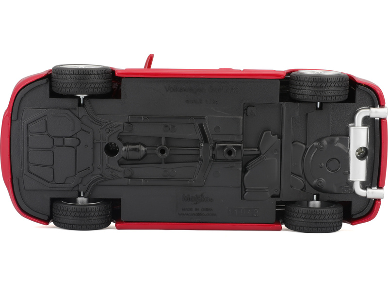 Maisto Volkswagen Golf R32 1:24 červená