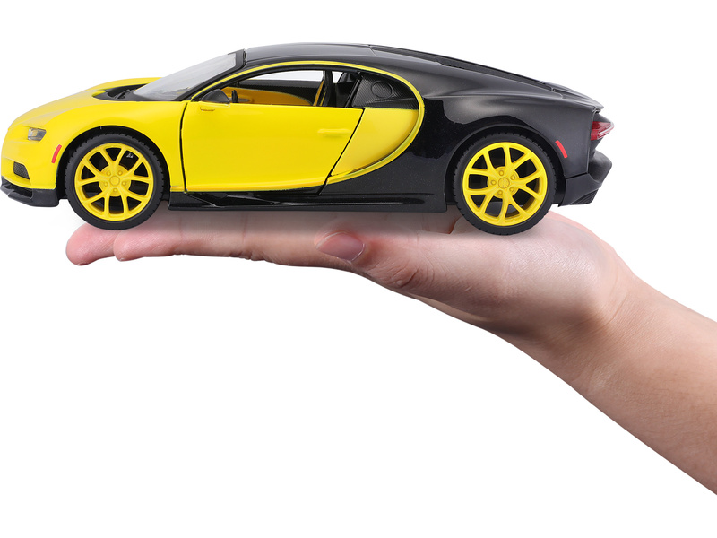 Maisto Bugatti Chiron 1:24 žluto-černá